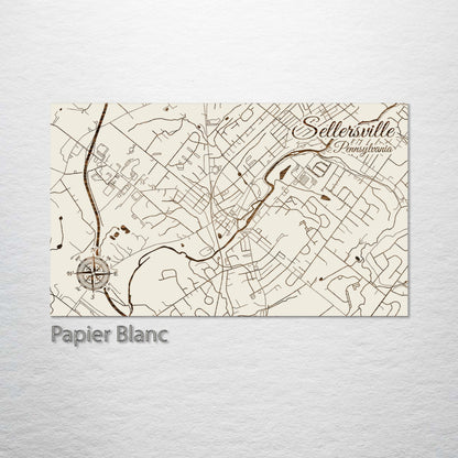 Sellersville, Pennsylvania Street Map