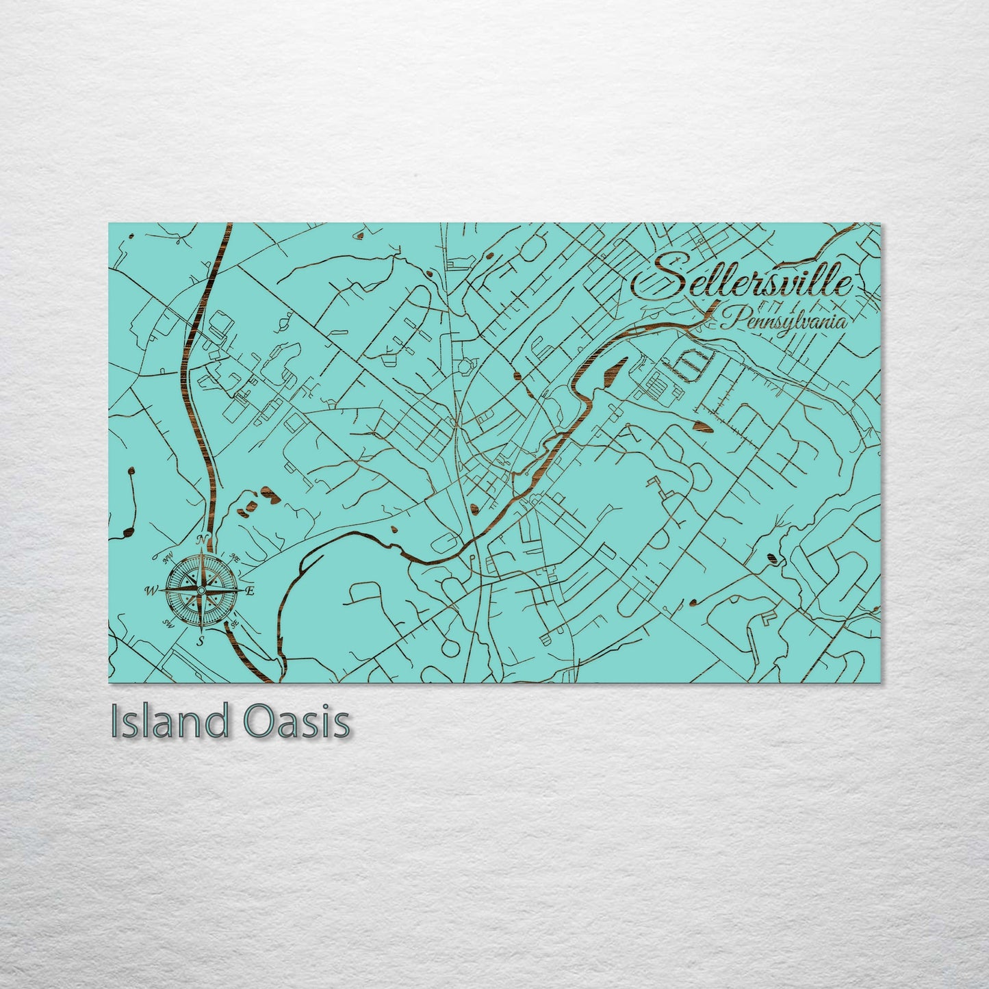 Sellersville, Pennsylvania Street Map