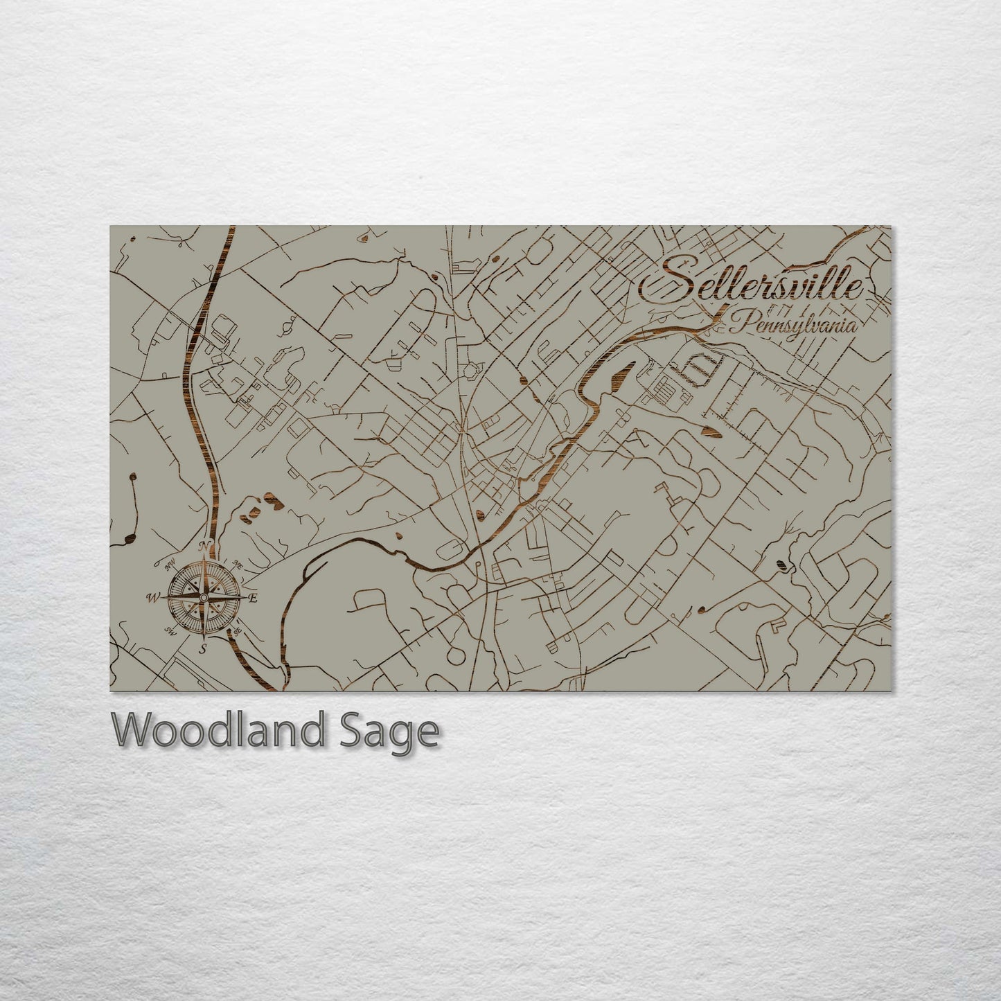 Sellersville, Pennsylvania Street Map