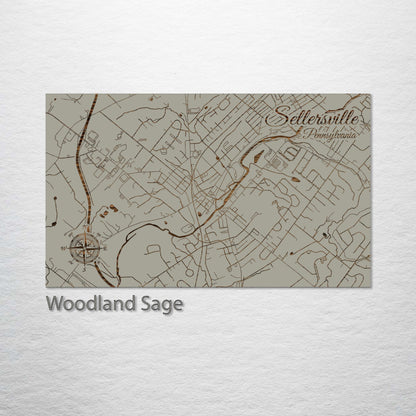 Sellersville, Pennsylvania Street Map