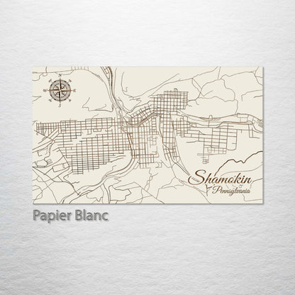 Shamokin, Pennsylvania Street Map