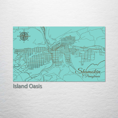 Shamokin, Pennsylvania Street Map