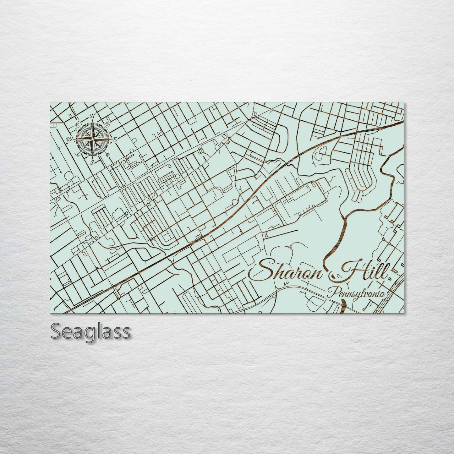 Sharon Hill, Pennsylvania Street Map