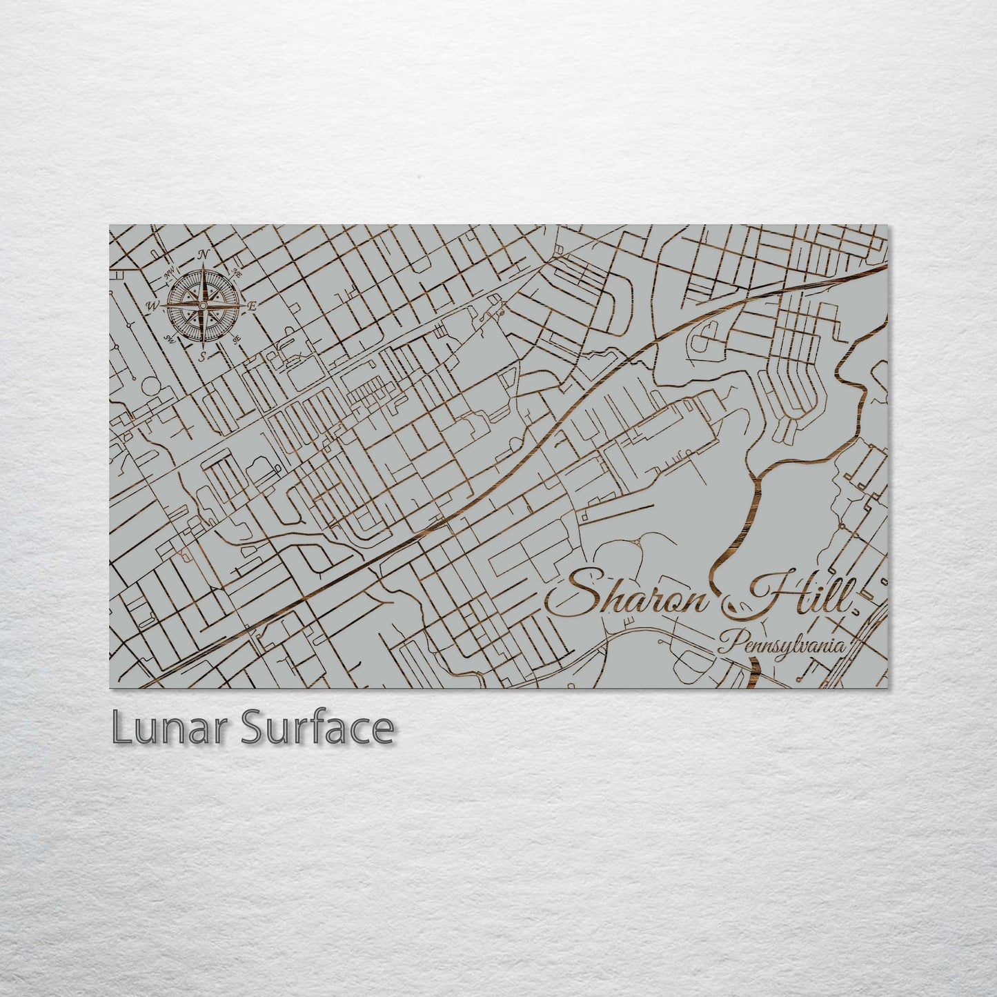 Sharon Hill, Pennsylvania Street Map