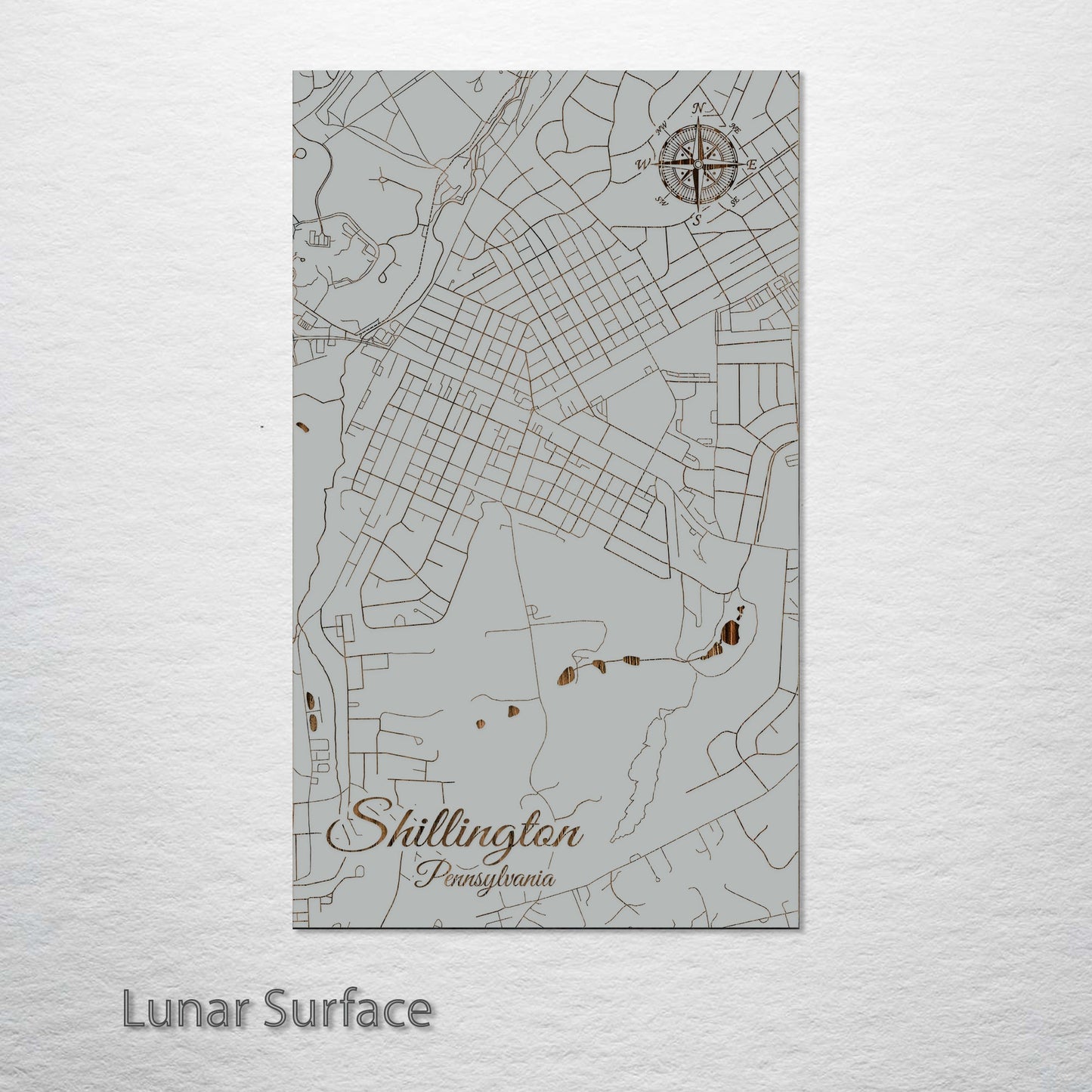 Shillington, Pennsylvania Street Map