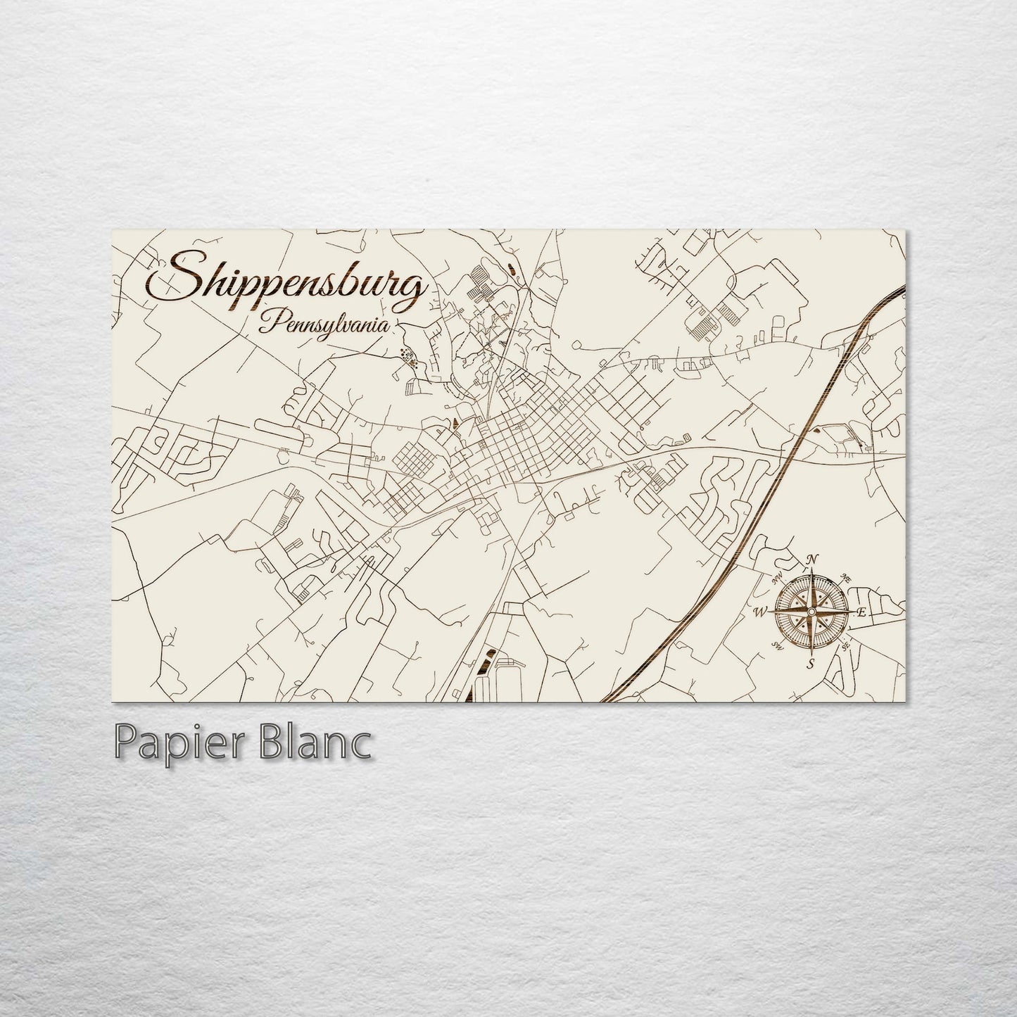 Shippensburg, Pennsylvania Street Map
