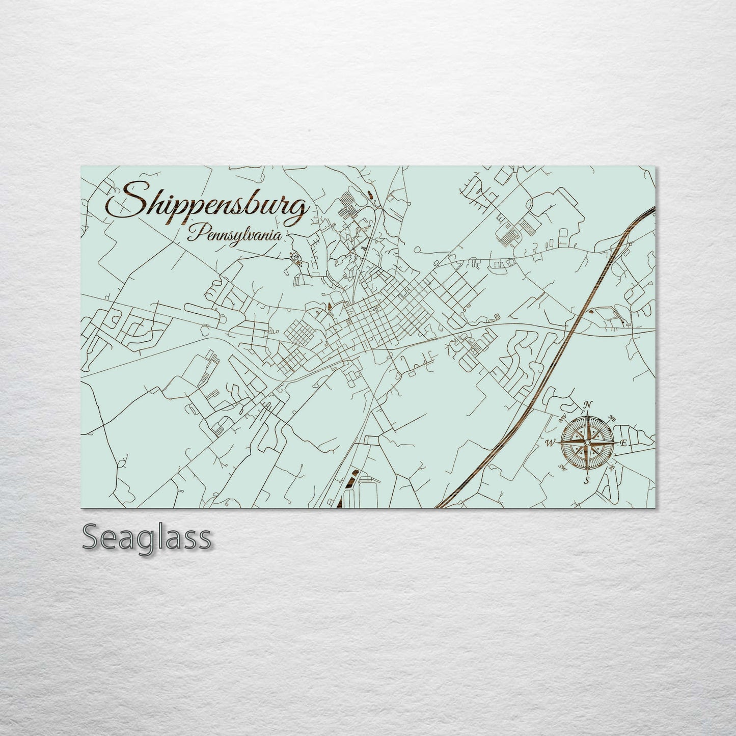 Shippensburg, Pennsylvania Street Map