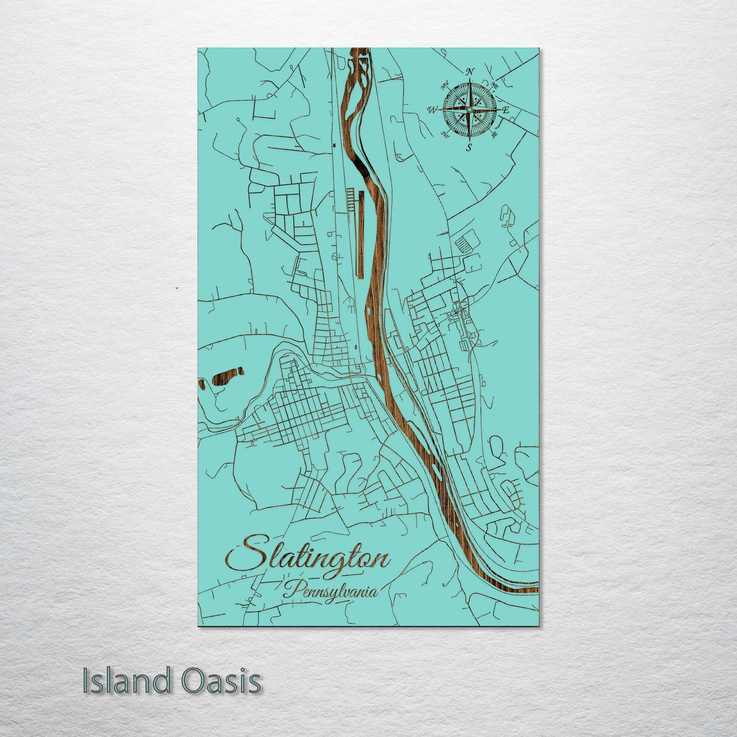 Slatington, Pennsylvania Street Map