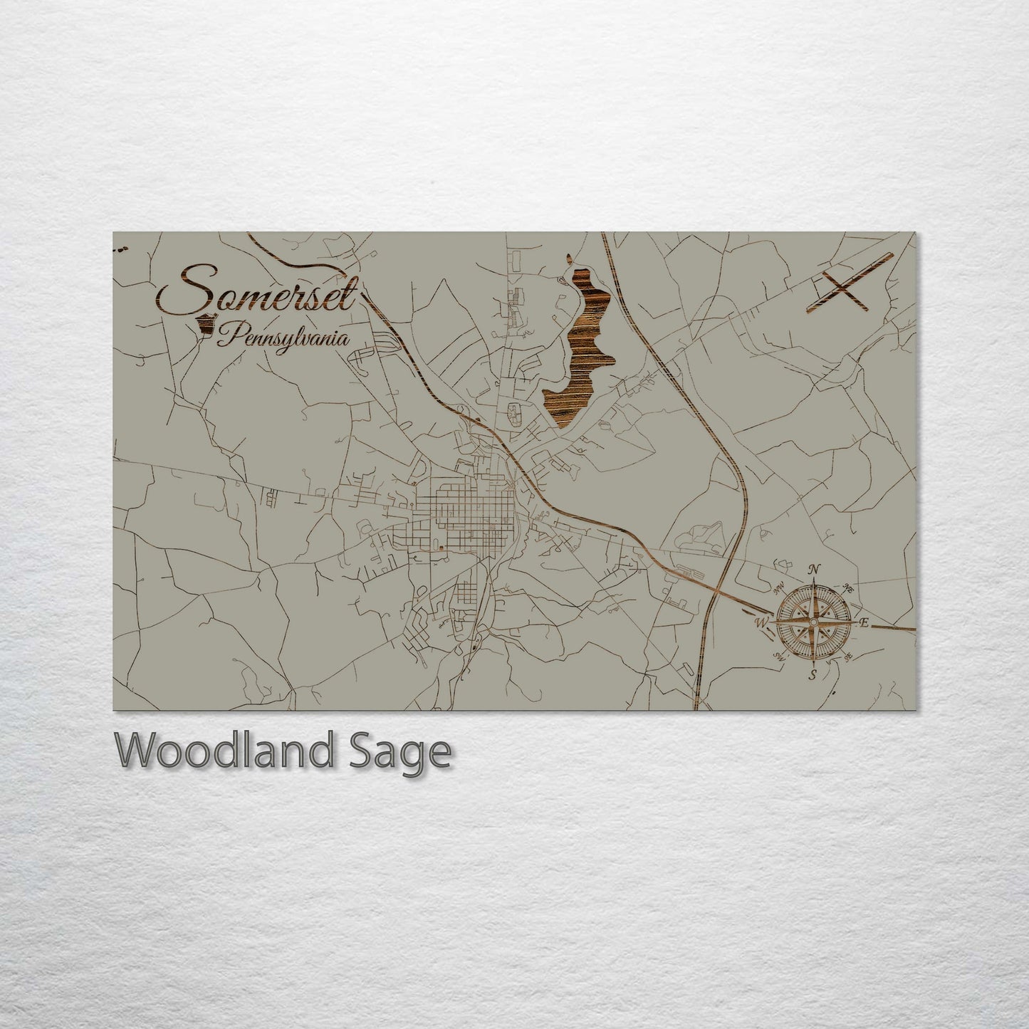 Somerset, Pennsylvania Street Map