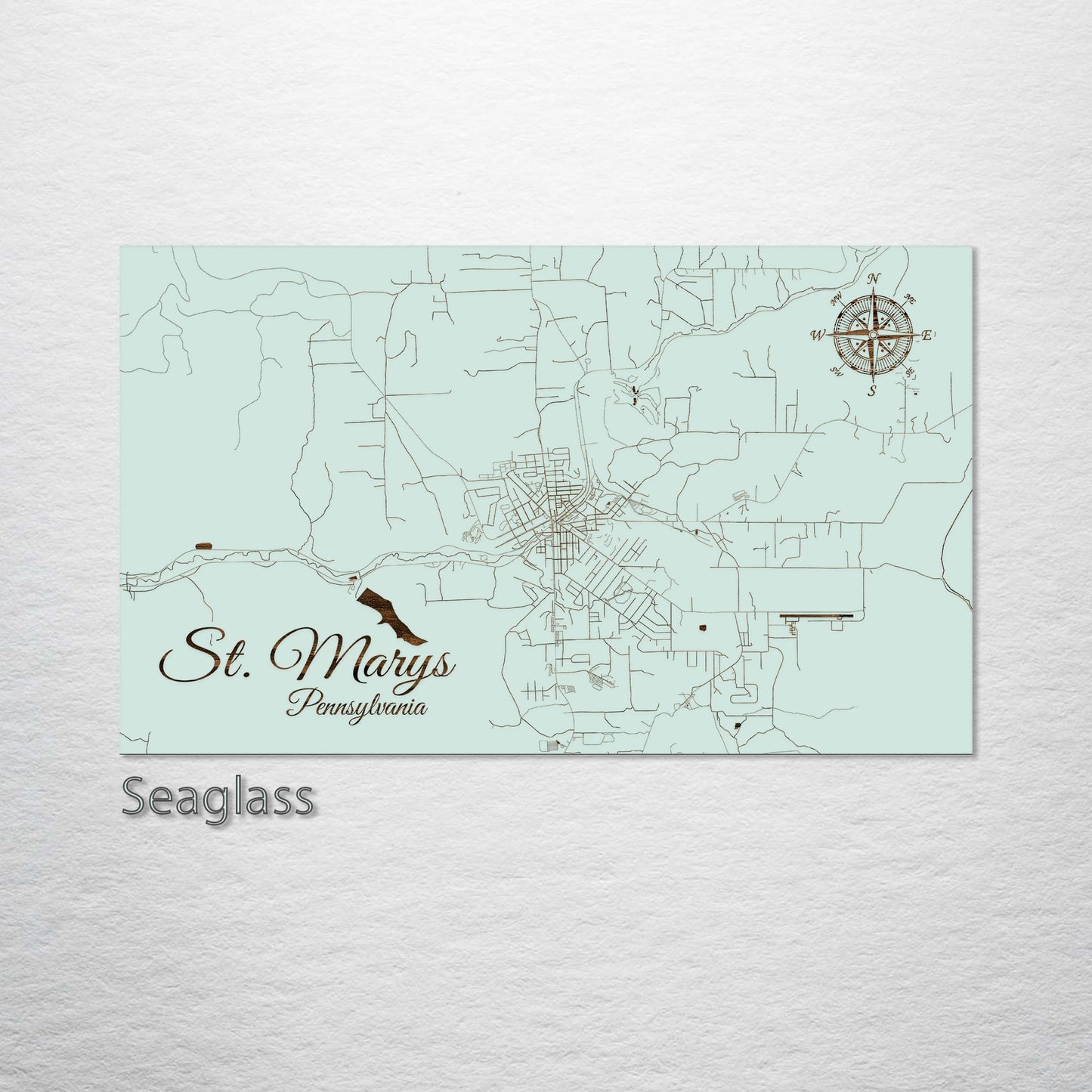 St. Marys, Pennsylvania Street Map