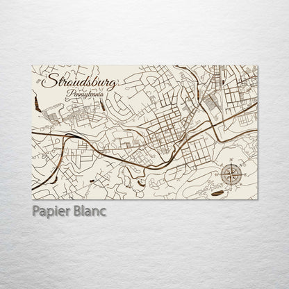 Stroudsburg, Pennsylvania Street Map