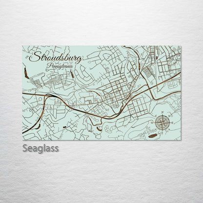 Stroudsburg, Pennsylvania Street Map