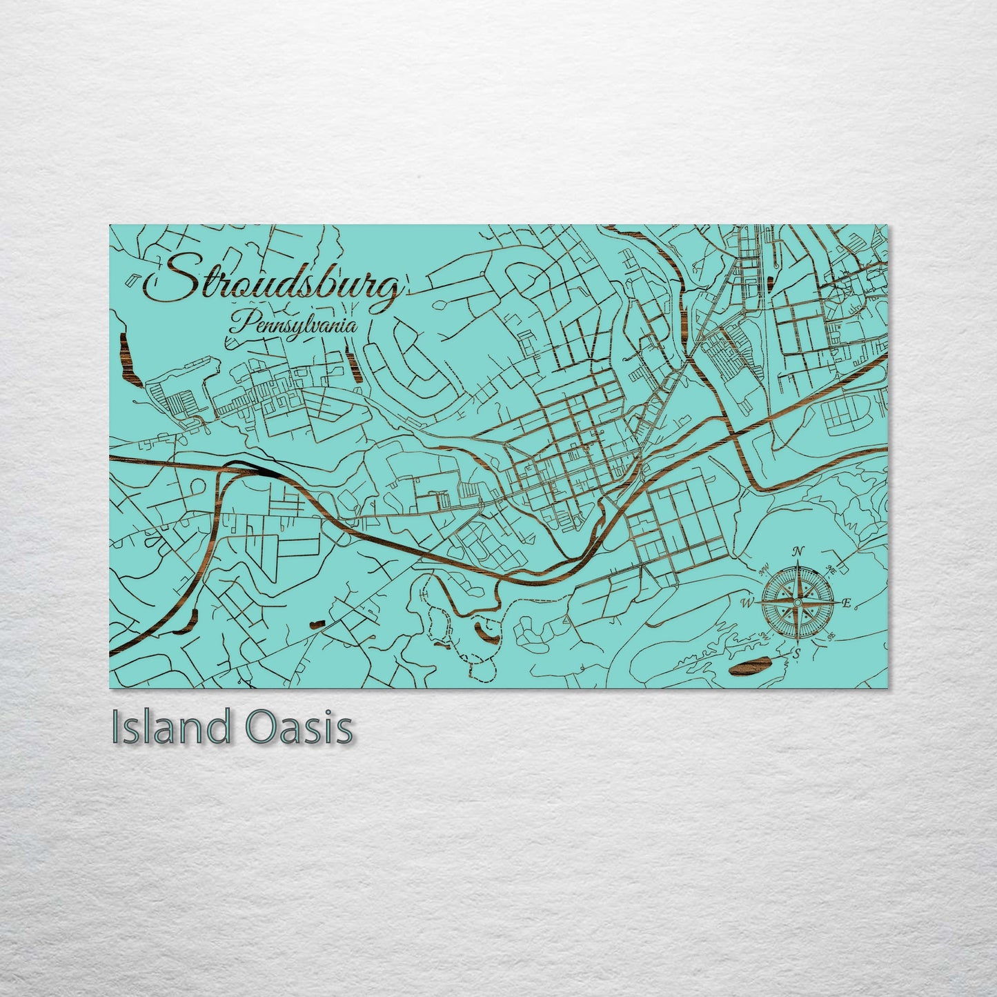 Stroudsburg, Pennsylvania Street Map