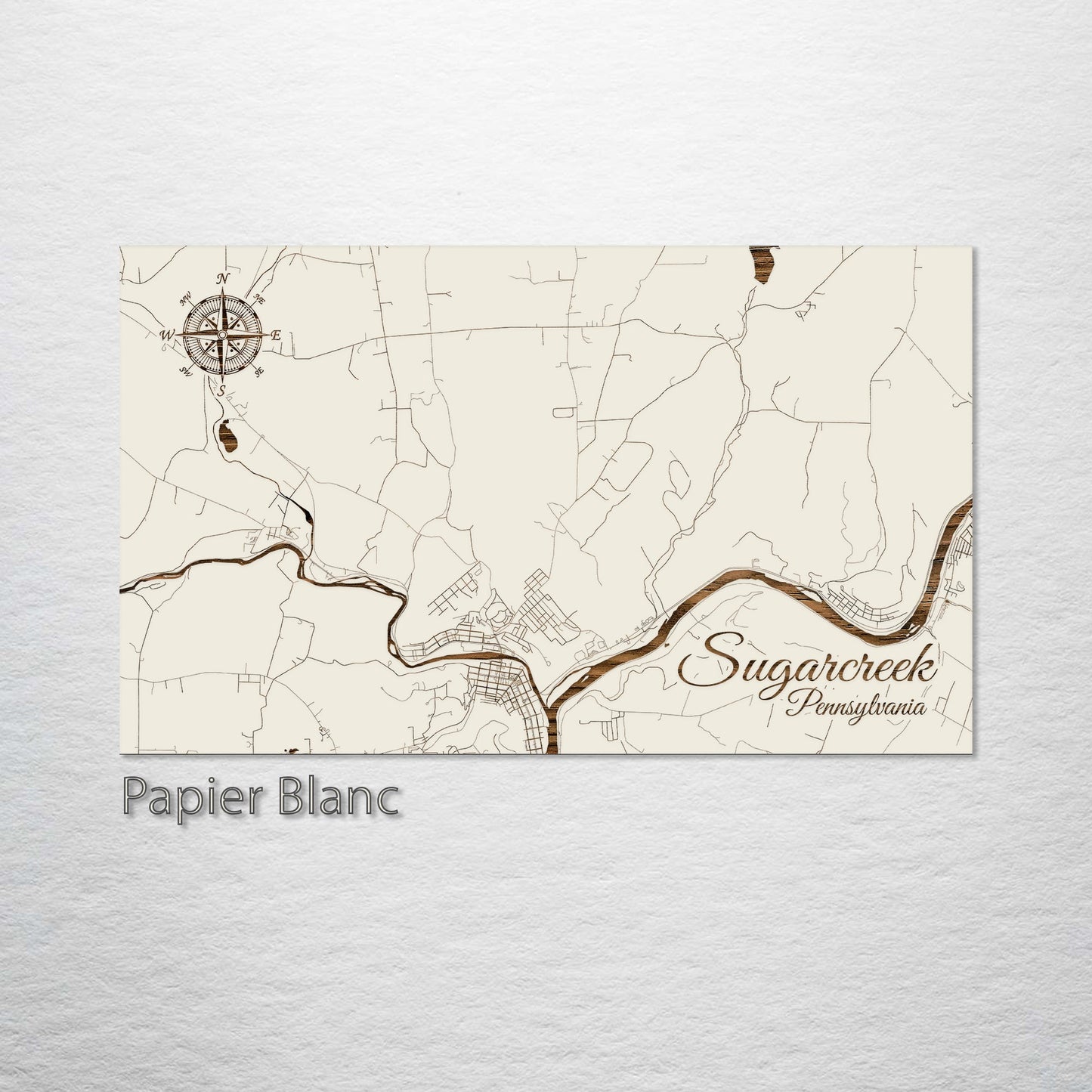 Sugarcreek, Pennsylvania Street Map