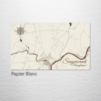 Sugarcreek, Pennsylvania Street Map
