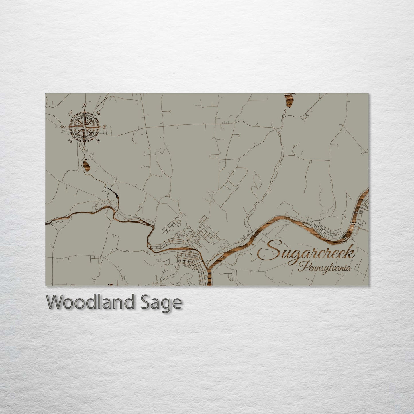 Sugarcreek, Pennsylvania Street Map