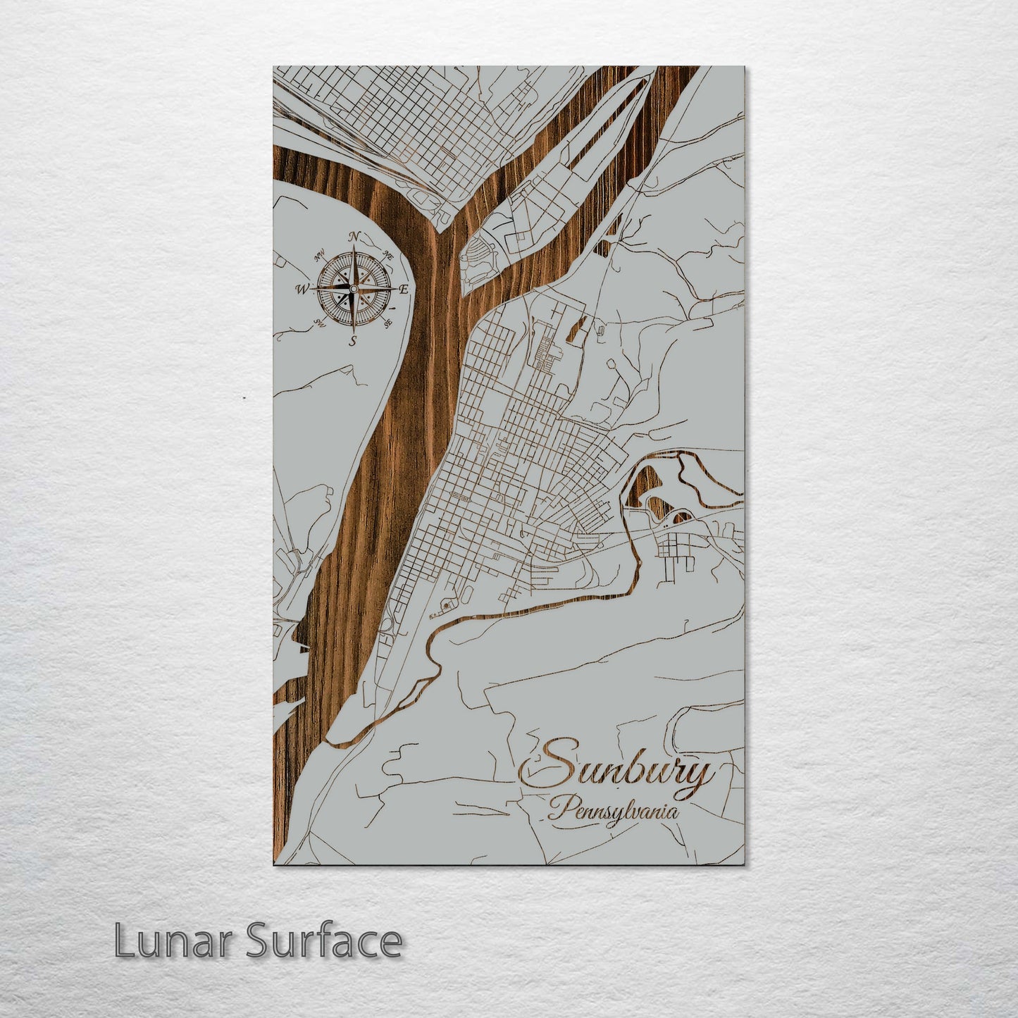 Sunbury, Pennsylvania Street Map