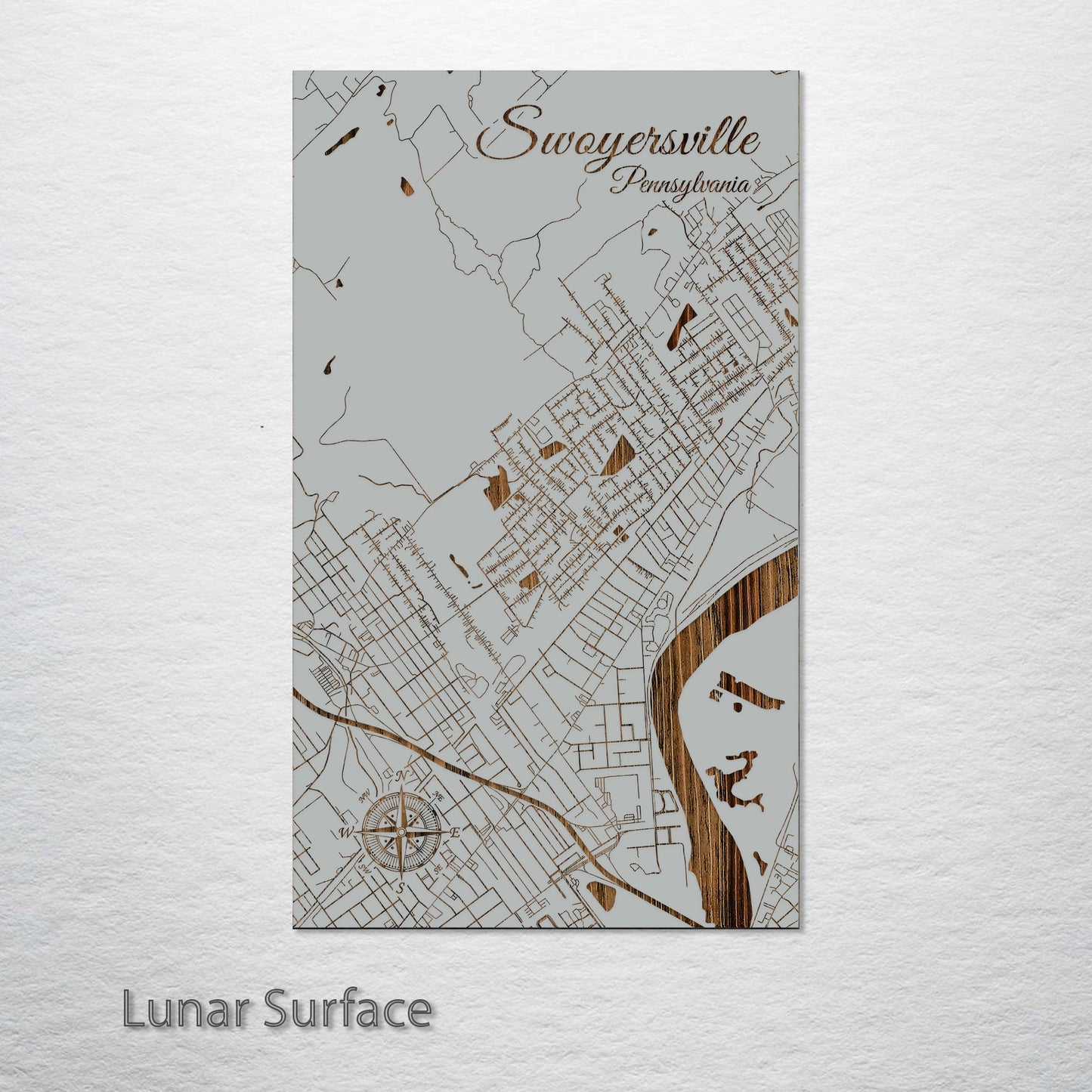 Swoyersville, Pennsylvania Street Map