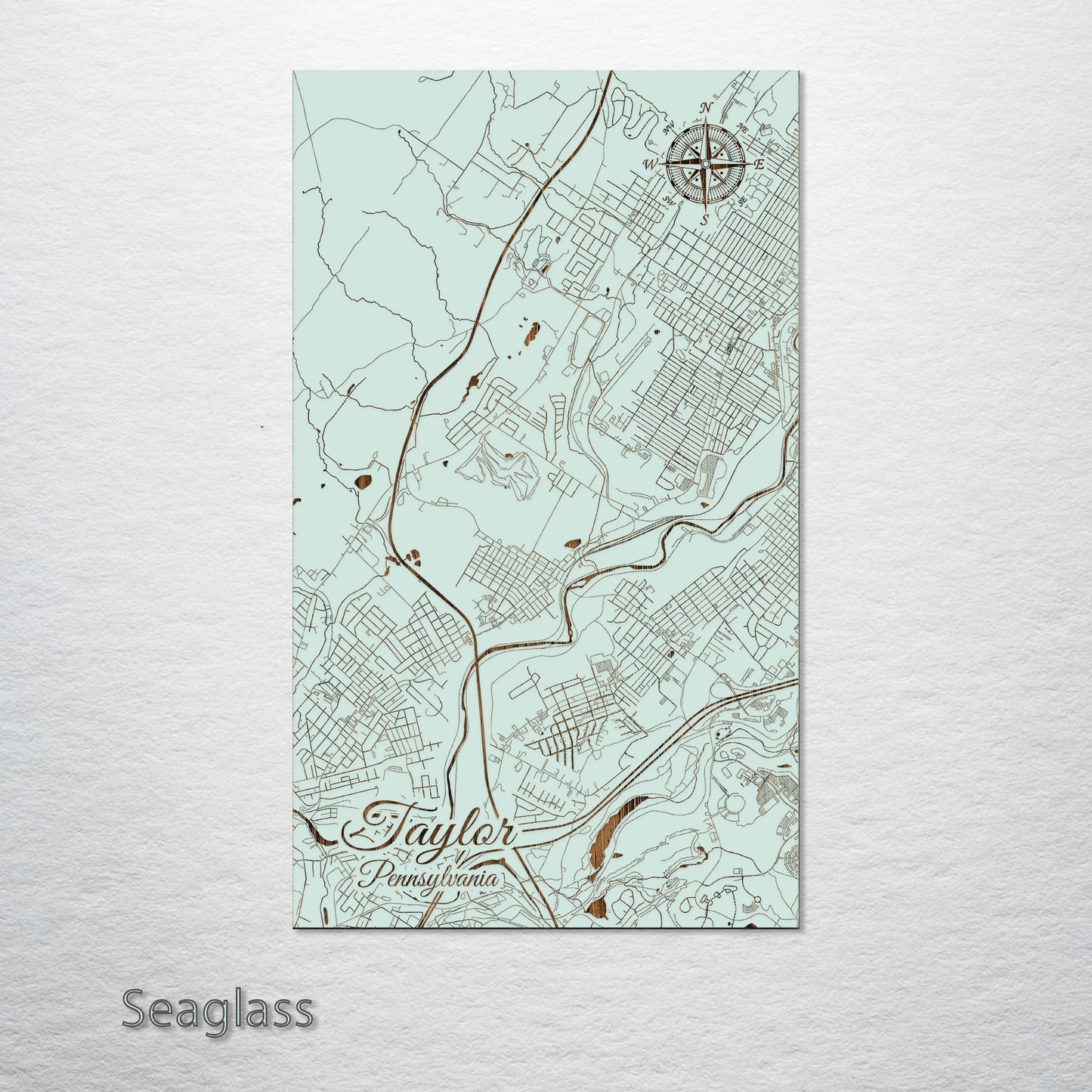 Taylor, Pennsylvania Street Map