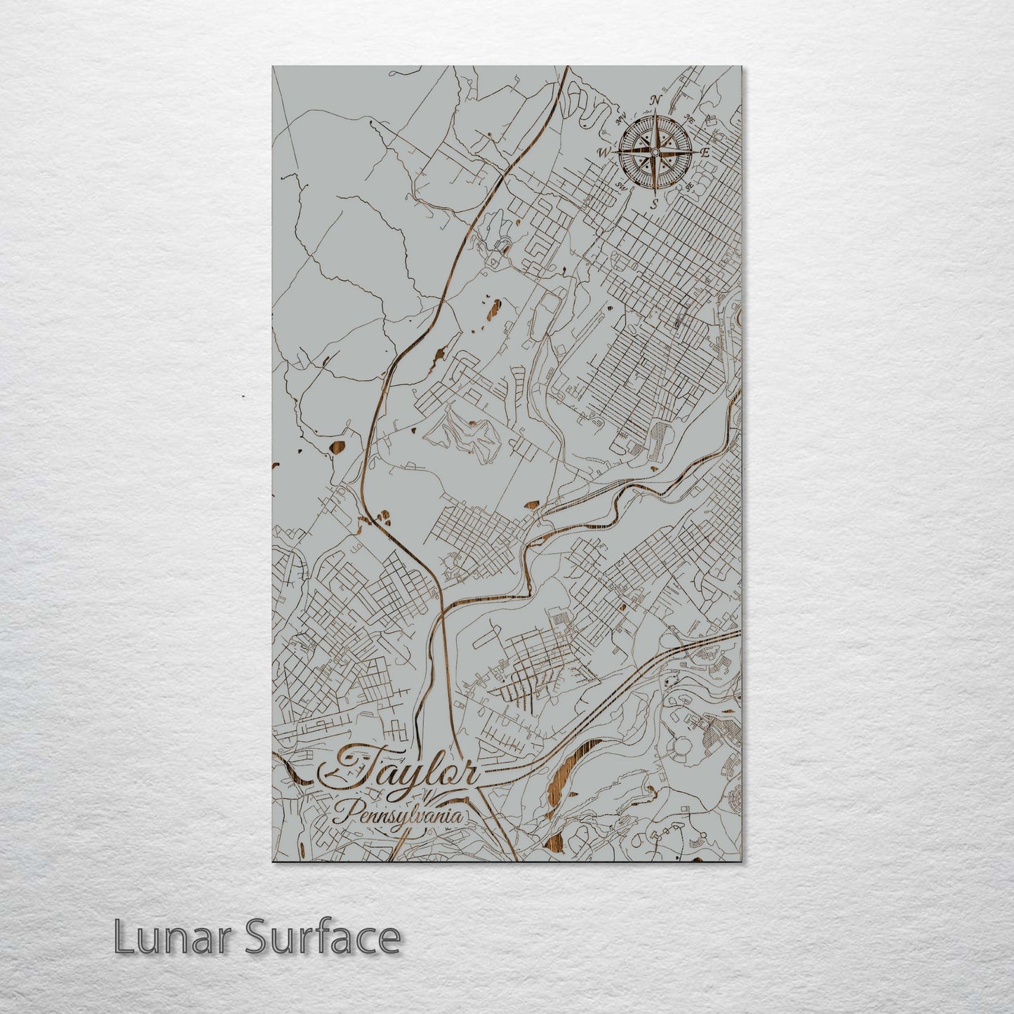 Taylor, Pennsylvania Street Map