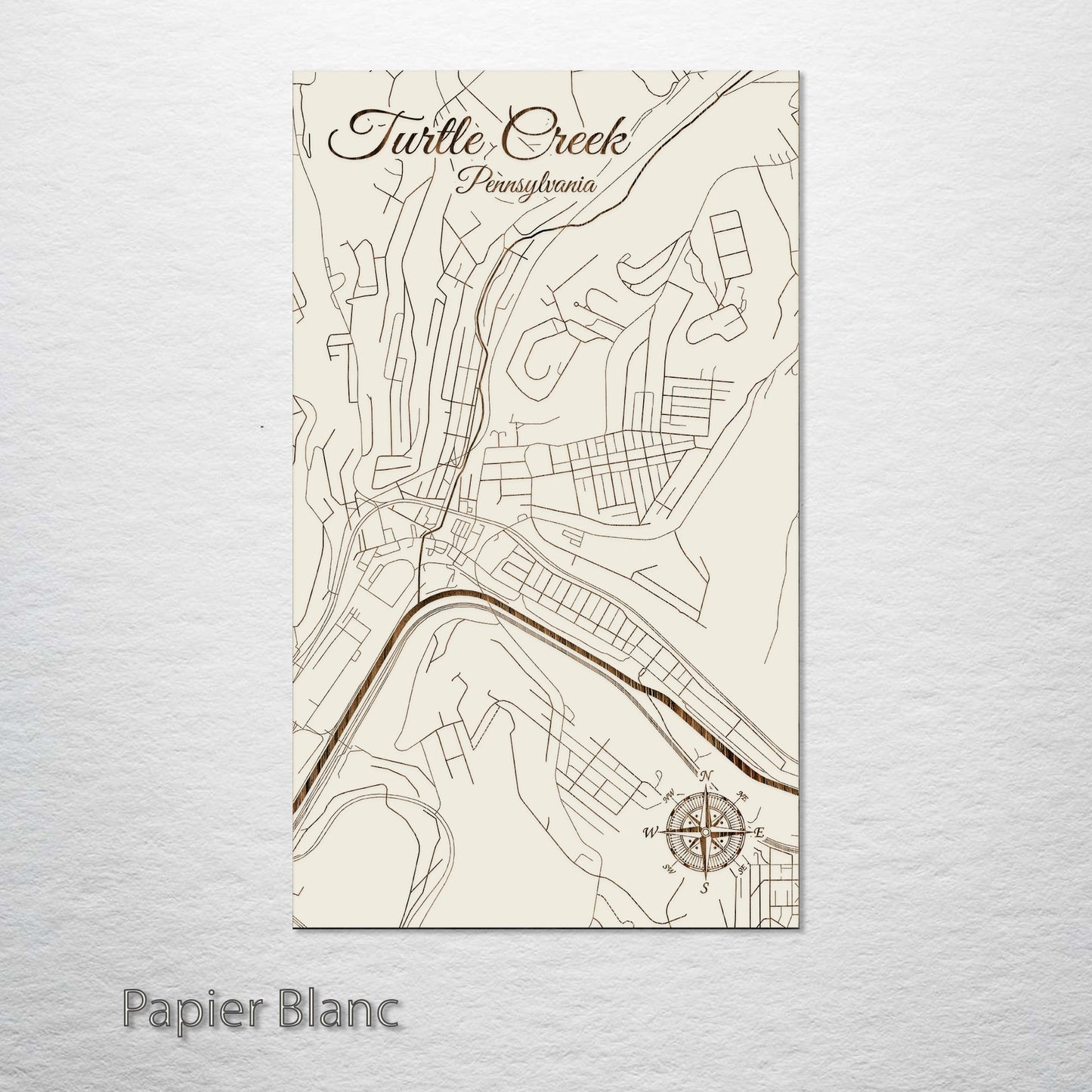 Turtle Creek, Pennsylvania Street Map