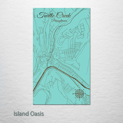 Turtle Creek, Pennsylvania Street Map