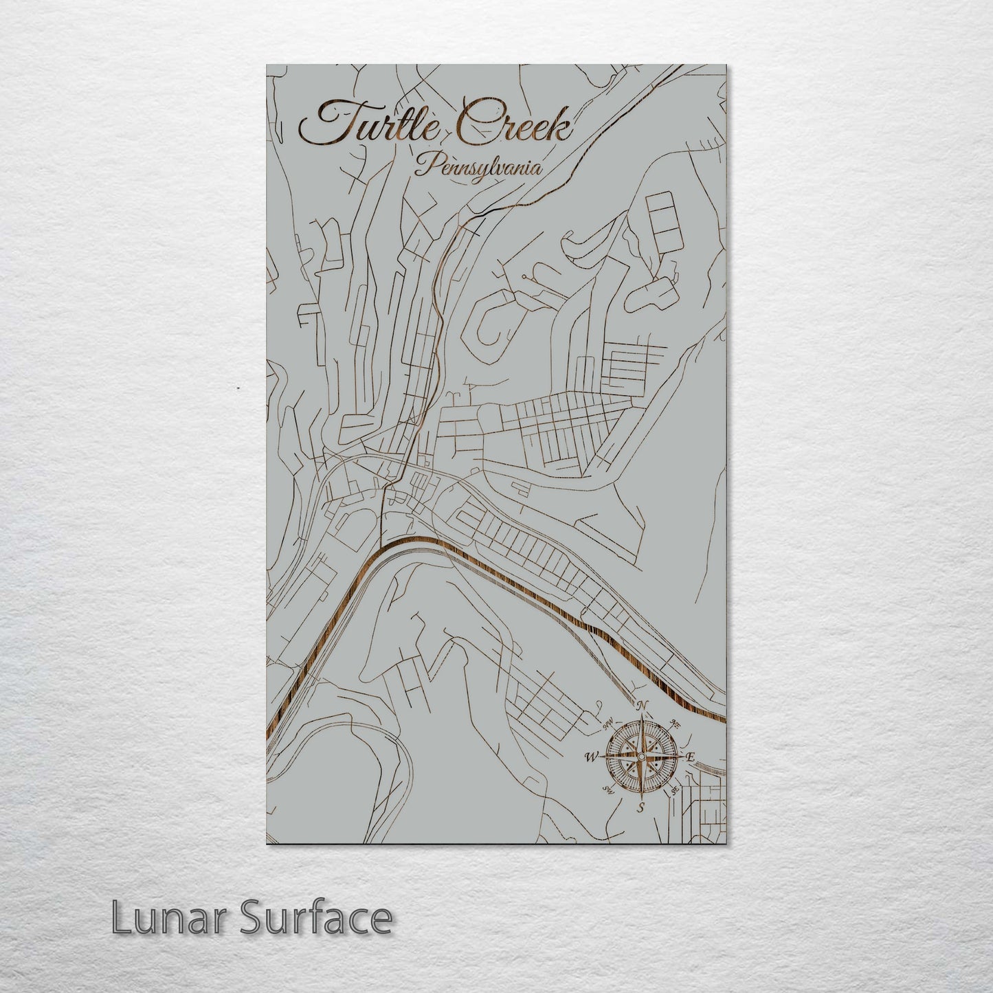 Turtle Creek, Pennsylvania Street Map