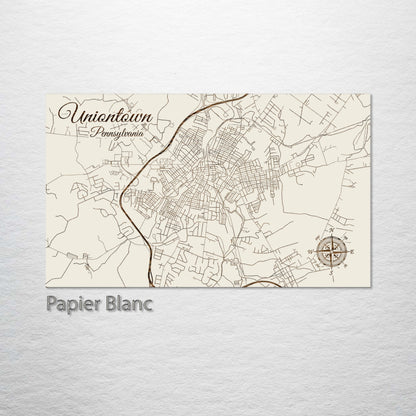 Uniontown, Pennsylvania Street Map