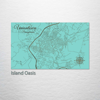 Uniontown, Pennsylvania Street Map