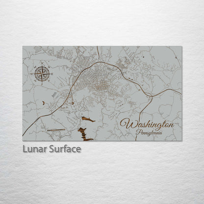 Washington, Pennsylvania Street Map