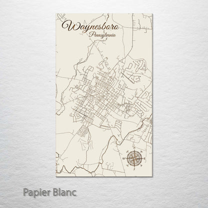 Waynesboro, Pennsylvania Street Map
