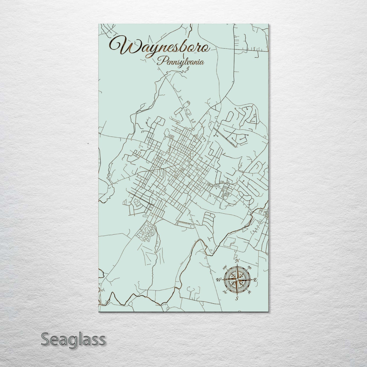 Waynesboro, Pennsylvania Street Map