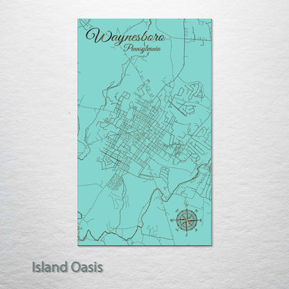 Waynesboro, Pennsylvania Street Map