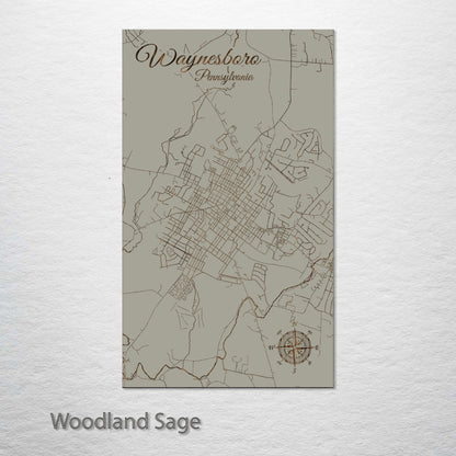 Waynesboro, Pennsylvania Street Map