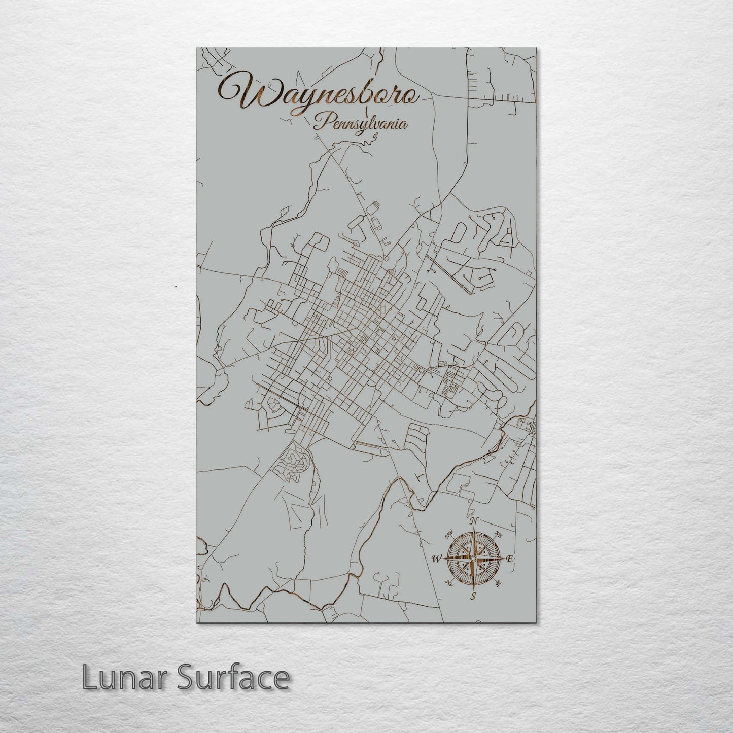 Waynesboro, Pennsylvania Street Map