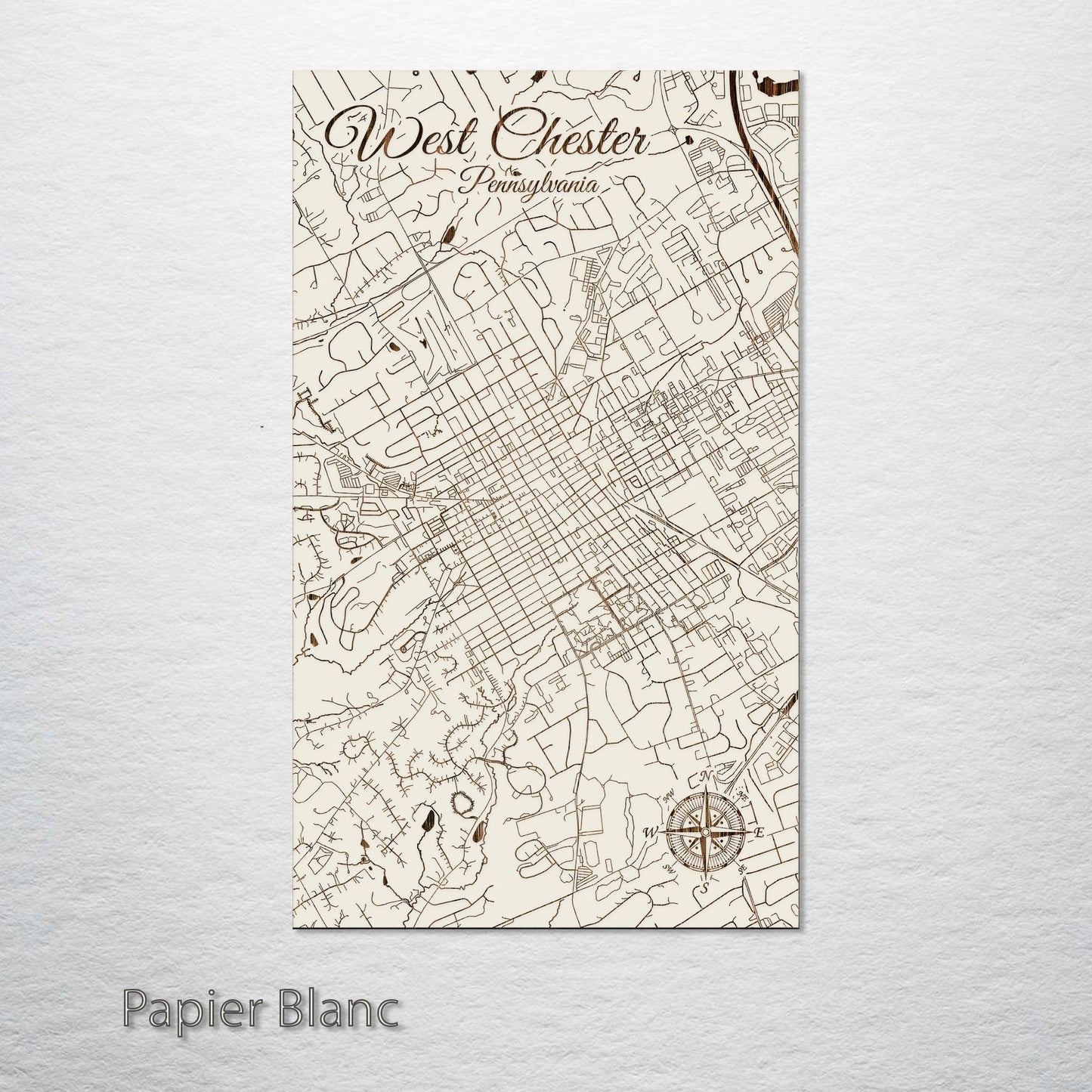 West Chester, Pennsylvania Street Map