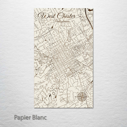 West Chester, Pennsylvania Street Map