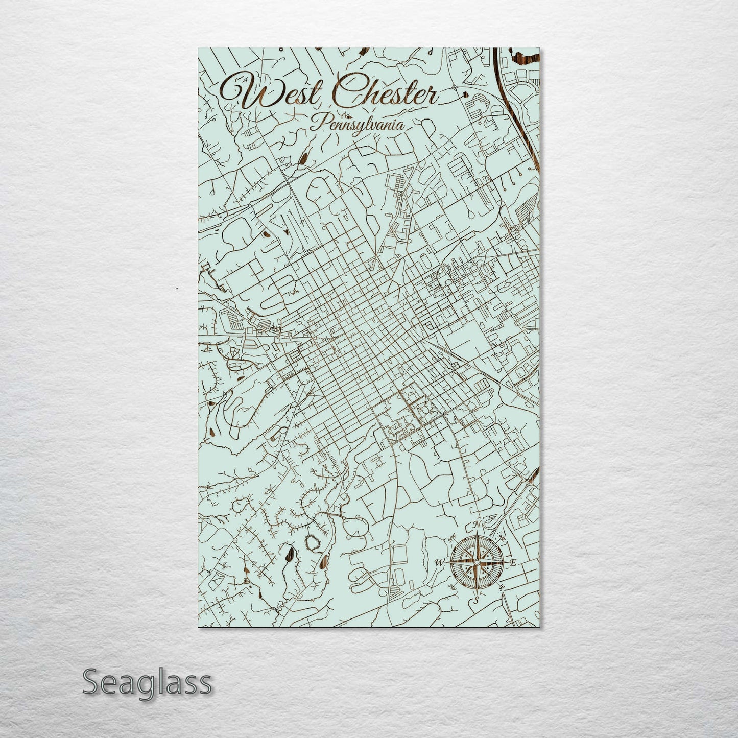 West Chester, Pennsylvania Street Map