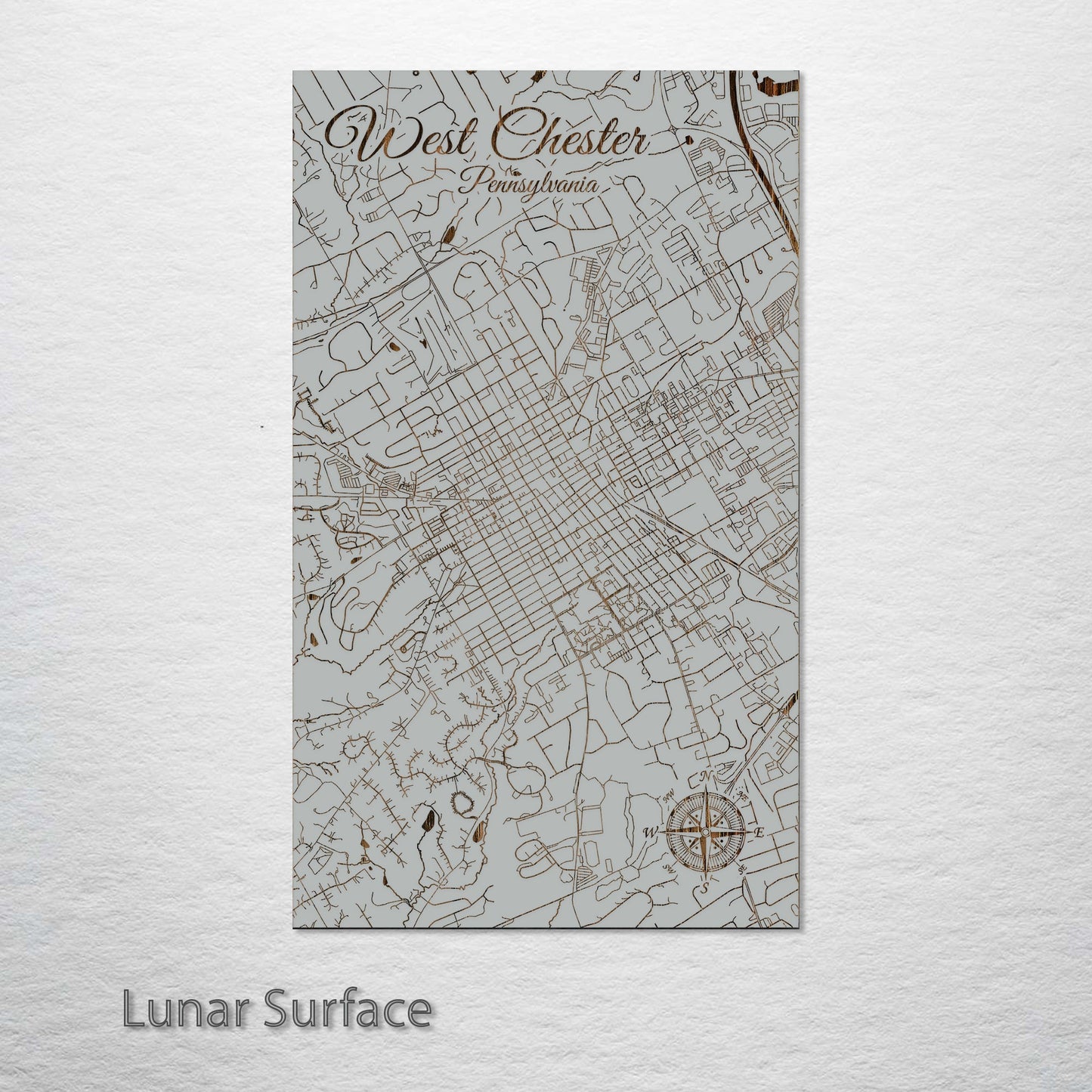 West Chester, Pennsylvania Street Map