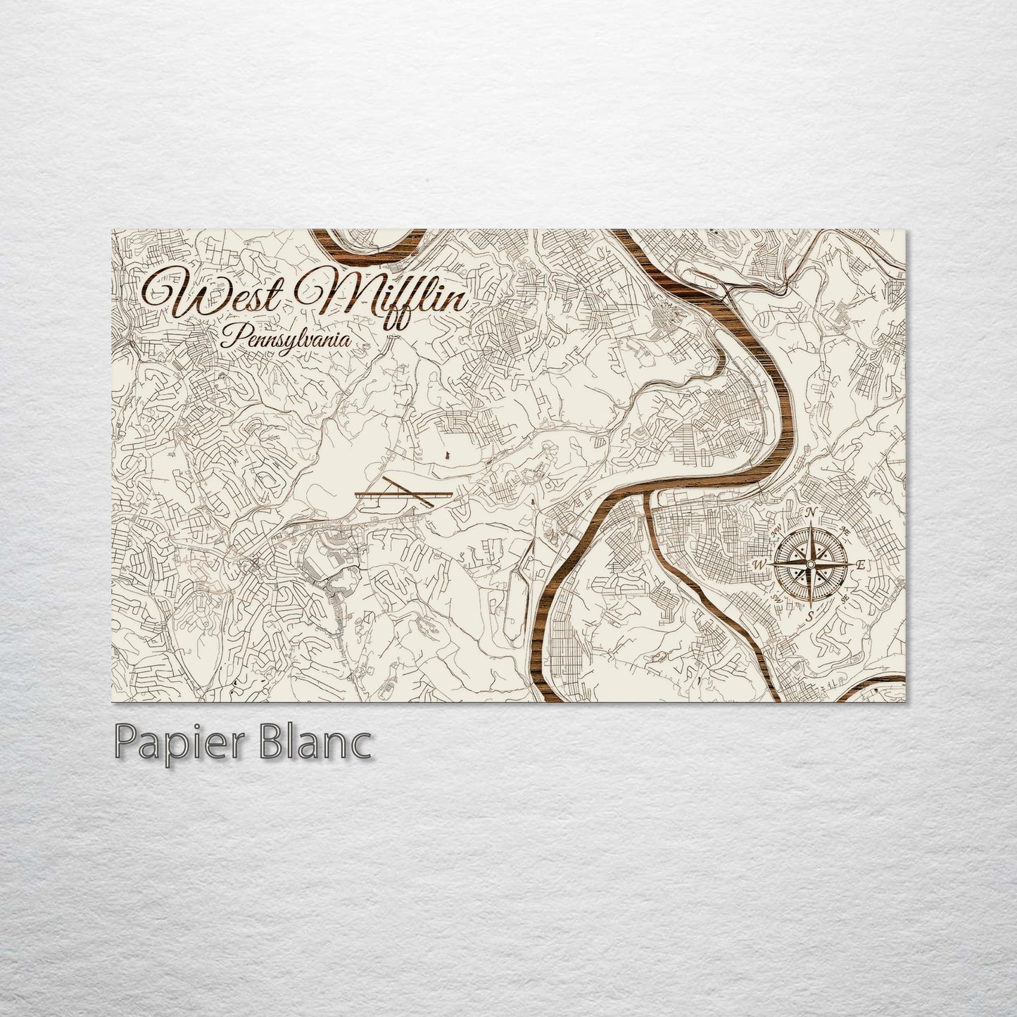 West Mifflin, Pennsylvania Street Map