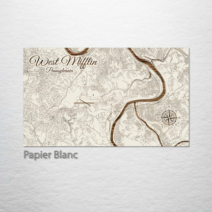 West Mifflin, Pennsylvania Street Map