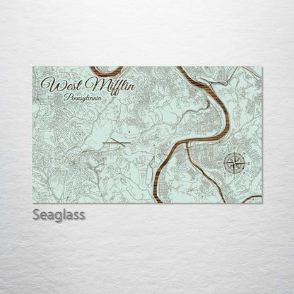 West Mifflin, Pennsylvania Street Map