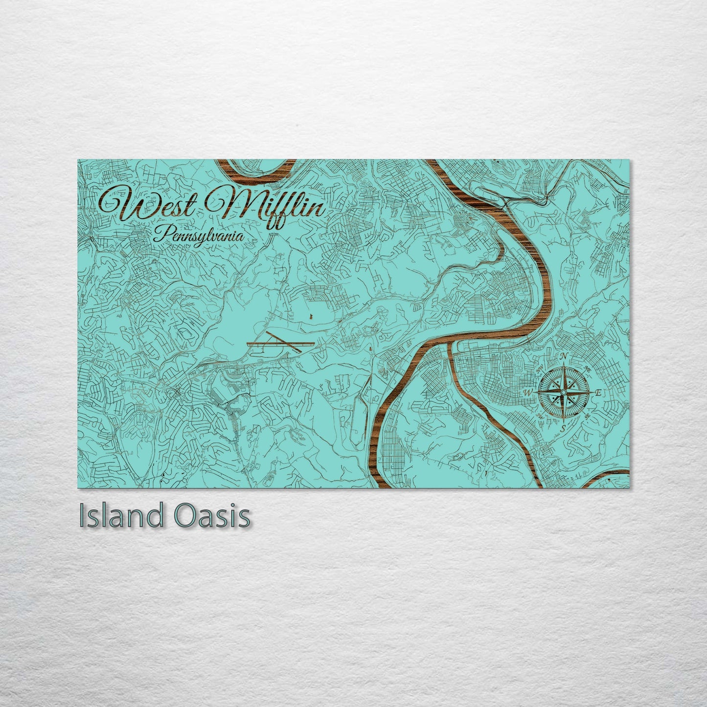 West Mifflin, Pennsylvania Street Map