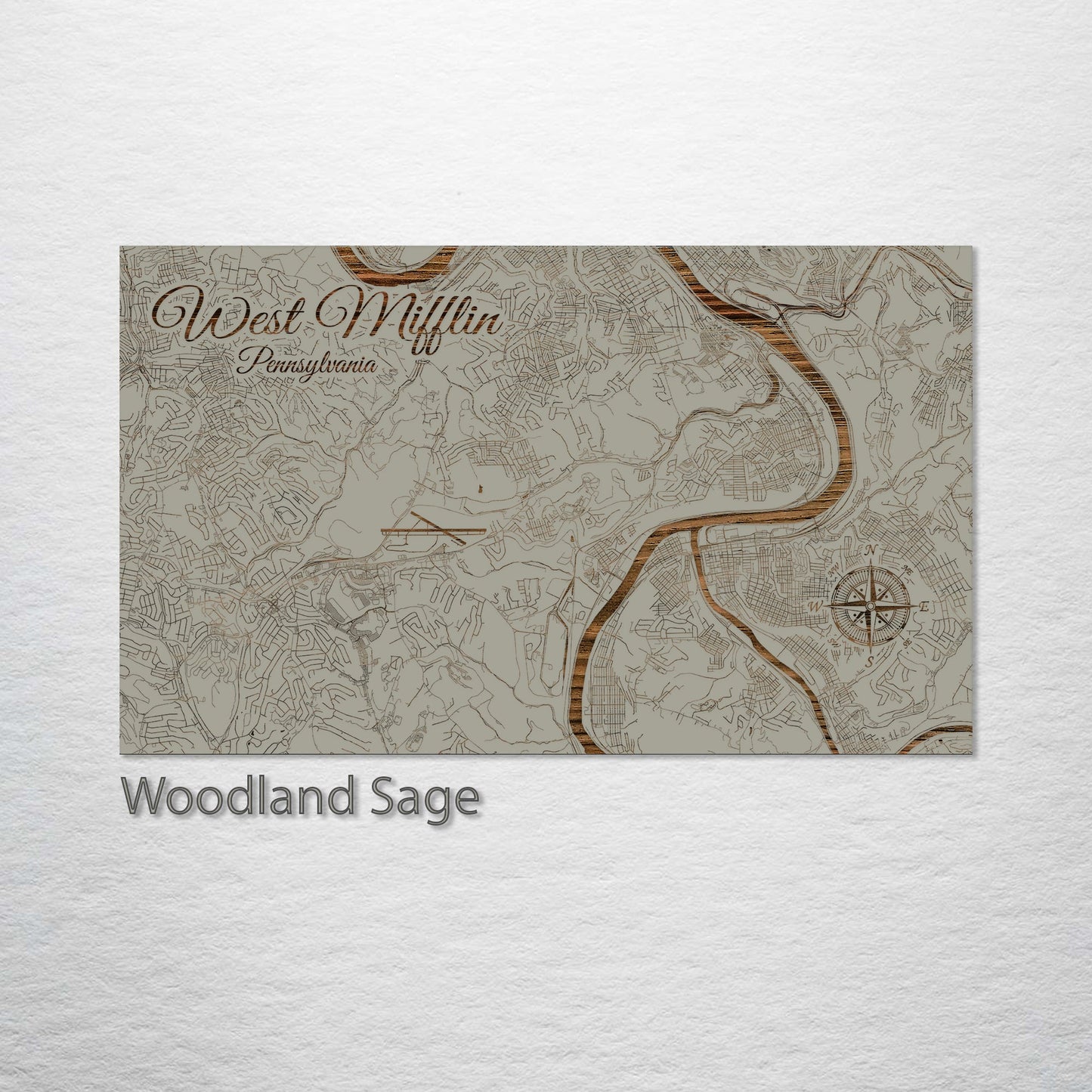 West Mifflin, Pennsylvania Street Map