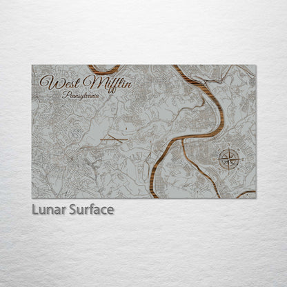 West Mifflin, Pennsylvania Street Map