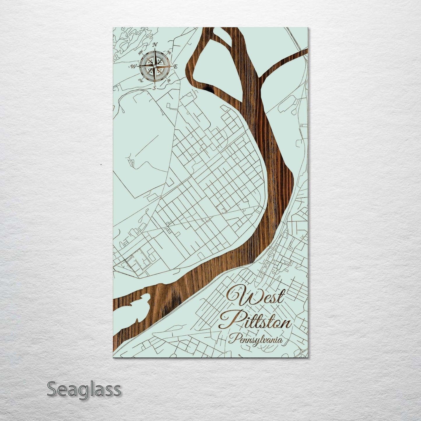 West Pittston, Pennsylvania Street Map