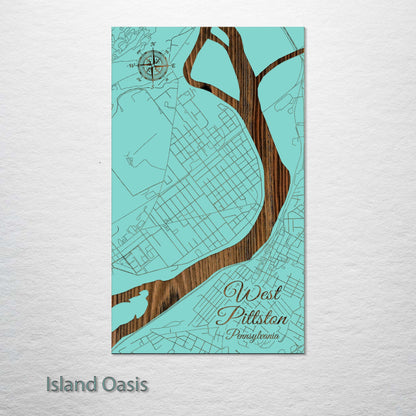 West Pittston, Pennsylvania Street Map