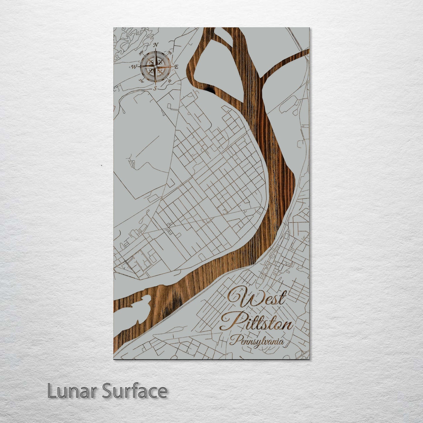 West Pittston, Pennsylvania Street Map