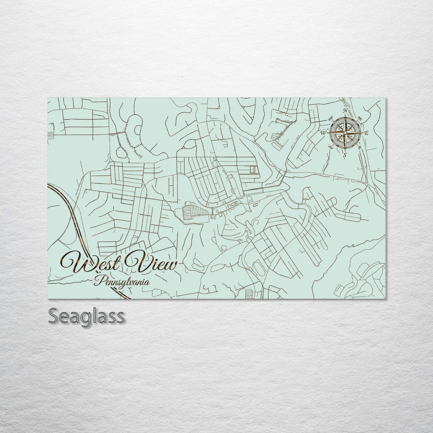 West View, Pennsylvania Street Map