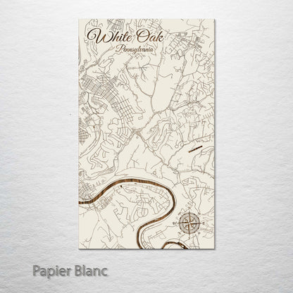 White Oak, Pennsylvania Street Map